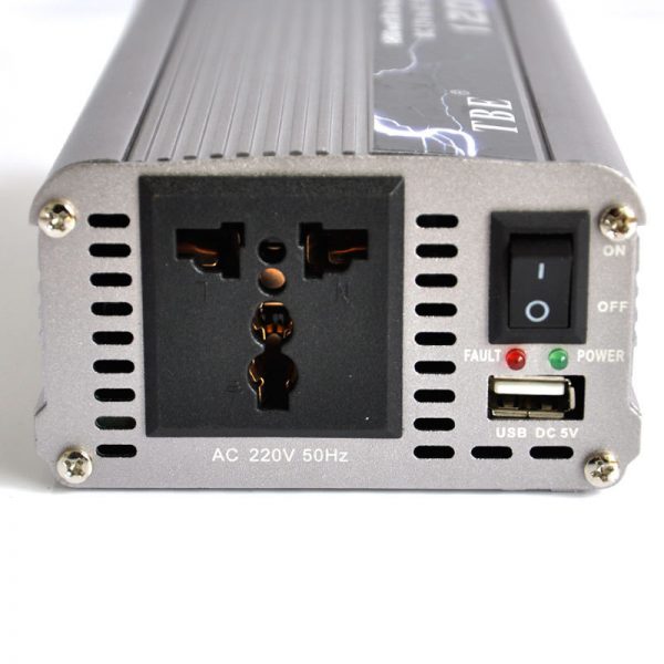 Inverter τροποποιημένου ημιτονίου TBE 1200W 12V σε 220V | Factory
